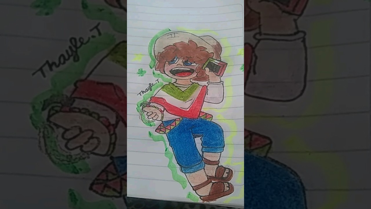 Silvio Gamer Dibujo Espero Que Les Guste 😄 Youtube 