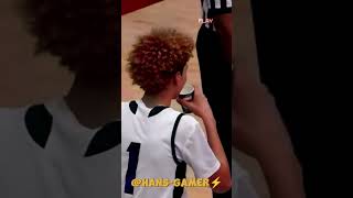 lamelo ball is too cold 🥶❄️#shorts #nba