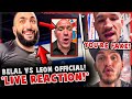 Belal Muhammad LIVE REACTION Dana White ANNOUNCING he