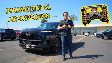 2025 INFINITI QX80 Dynamic Digital Air Suspension: Peter Explains!