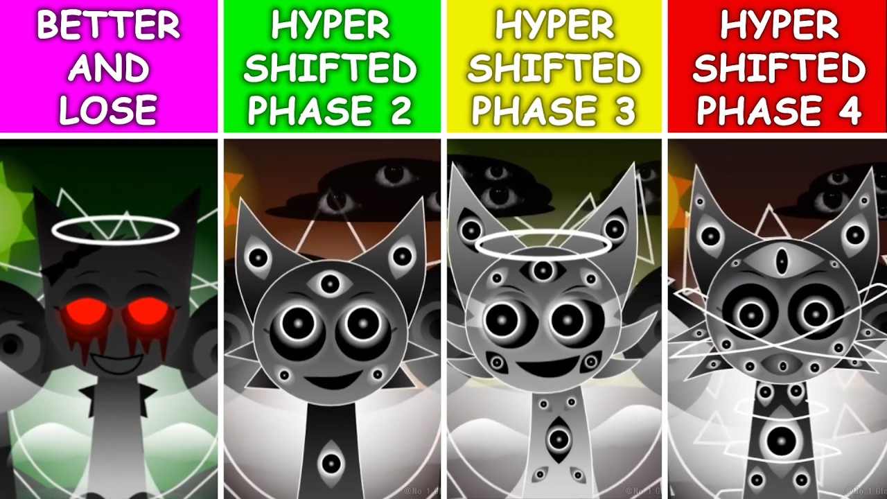 Incredibox Sprunki: Hyper Shifted But Phase 2 Vs Phase 3 Vs Phase 4