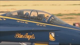 Hundreds gather to remember fallen Blue Angels pilot