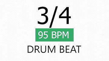 3/4  Drum Beat 95bpm