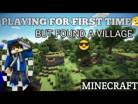 PLAYING MINECRAFT FOR THE FIRST TIME 😇. #EP- 1 #minecraft # ...