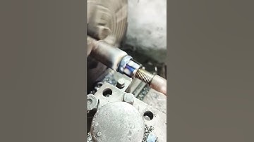 1" size thread reapir and new nut welding #puli #machine