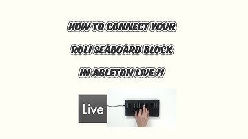 Setting up a Roli Seaboard Block in Ableton Live 11 | a FASTER way to work with MPE for Roli Blocks