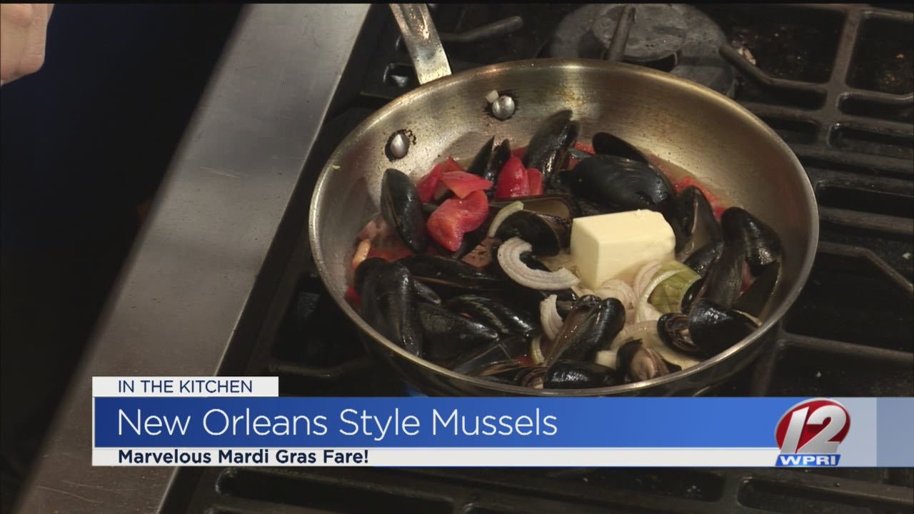 In the Kitchen New Orleans Style Mussels YouTube