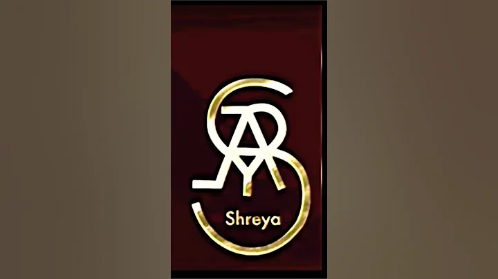Shreya name logo || comment your name || #shreya #name #logo #design #viral #shorts #youtubeshorts