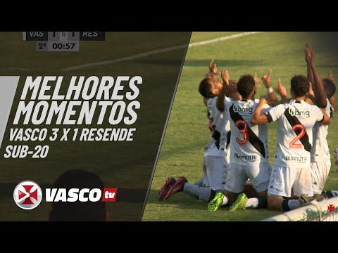 MELHORES MOMENTOS | VASCO 3 X 1 RESENDE SUB-20 | VASCOTV