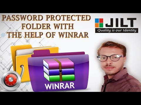 Password Protected Folder With the help of WinRar
