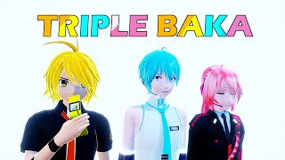 Hatsune Mikuo V4X X Akita Neruto X Kasane Tedtriple Bakautau X Vocaloid4カバー