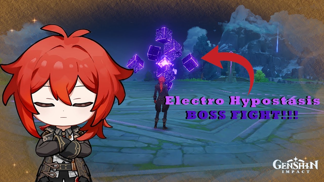 Genshin Impact - Electro Hypostasis Boss Fight!!!🗡️⚡ - YouTube