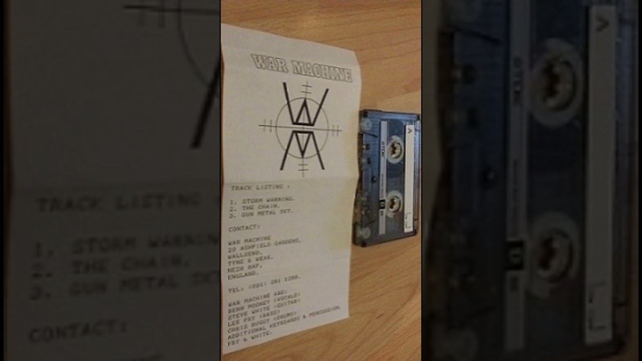 War Machine - Gun Metal Sky (Demo Tape) (Obscure UK NWOBHM)