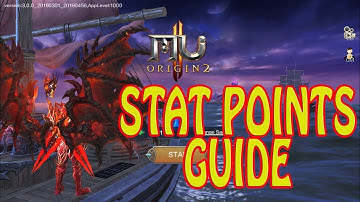 MU Origin 2 - Stat Points Guide