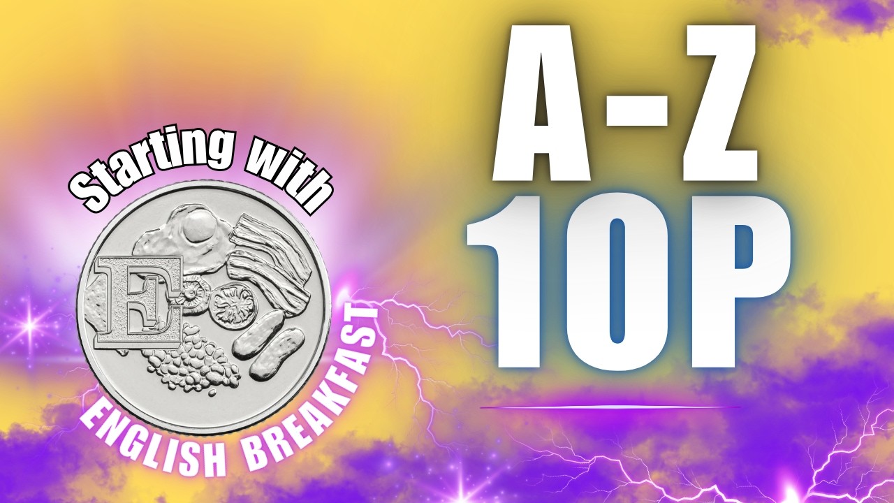 Insane lucky Alphabet 10p |  English breakfast - UK Circulating Coins