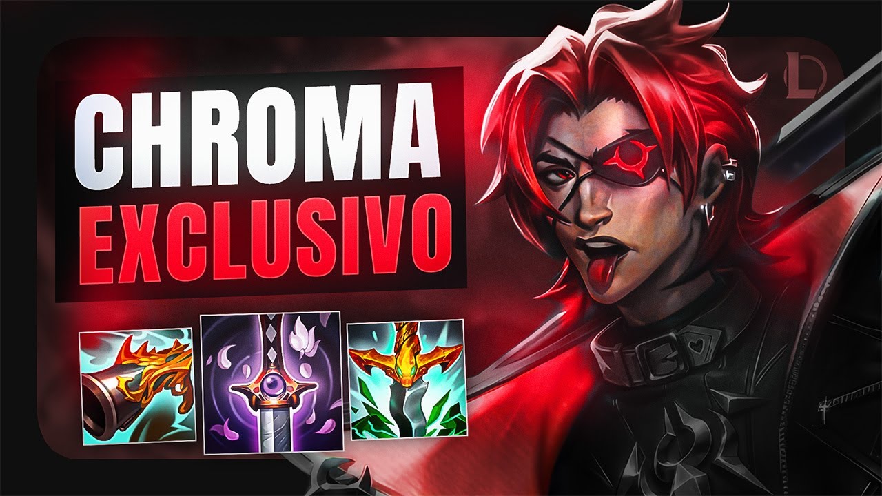 CRIARAM UMA CHROMA EXCLUSIVA PARA O KAYN! 🤯
