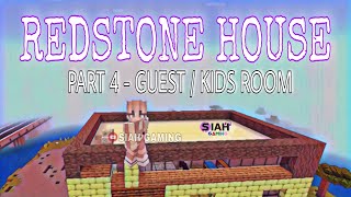 Redstone House [ Part 4 - Guest/Guest Room ] | minecraft | kawaii world | crafting and building screenshot 3