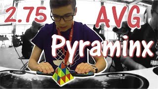 2.75 OFFICIAL PYRAMINX AVERAGE !! #WR47 & #NR3 ! Vice French Champion !! Wealth
