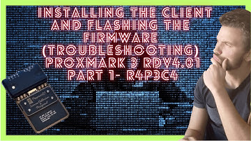 ✅ PROXMARK 3 RDV4.01-Installing the Client and Flashing the Firmware Part 1- HackIArte