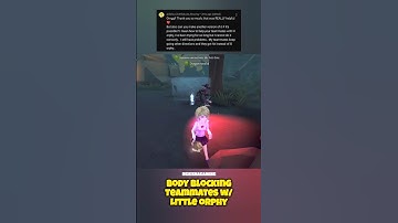 Body blocking teammates 🤯 with INSTA Orphy Journalists Tips #identityv #アイデンティティv #第五人格