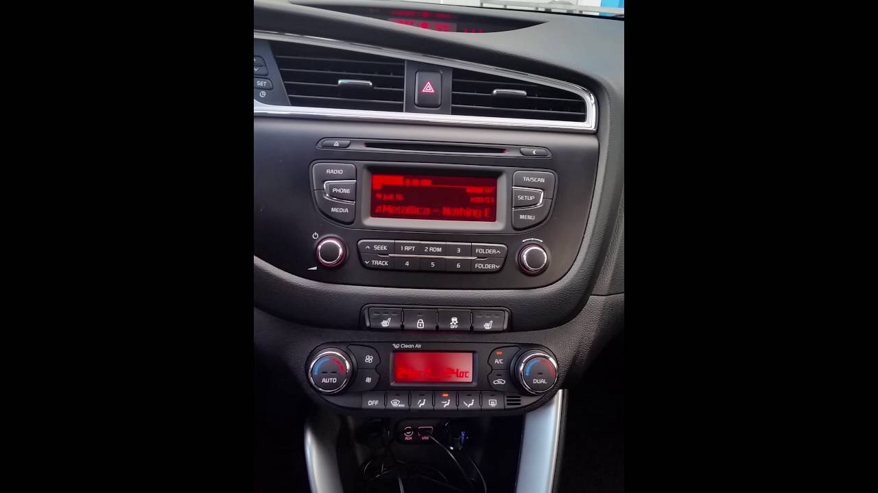 Kia ceed speakers - YouTube