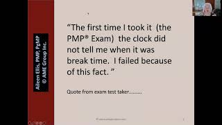 How to manage your time during PMP Exam with Aileen Ellis