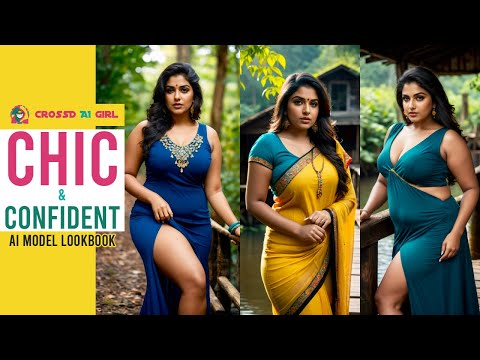 Casual Outfit Lookbook for Beautiful Chubby Indian Girls | AI Model Lookbook