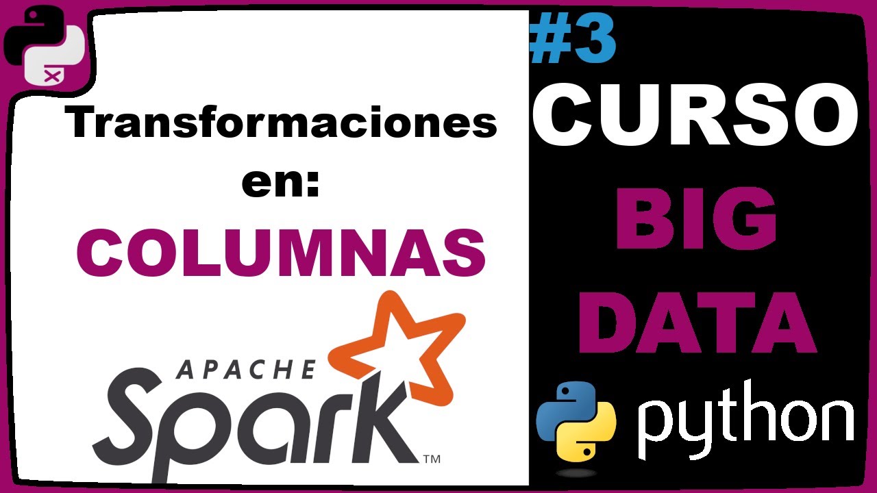 Transformaciones en COLUMNAS (PYSPARK) | Big Data en Python - #3