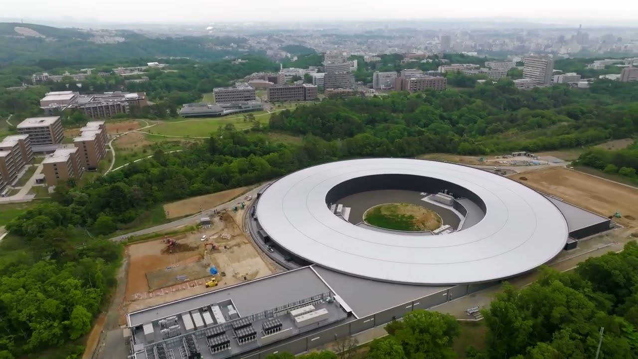 東北大学青葉山新キャンパス　次世代放射光施設「NanoTerasu（ナノテラス）」