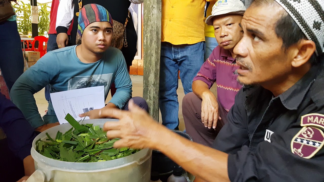 Proses pembuatan Silaj 1, oleh :Abdul Kader Abdul Rahman