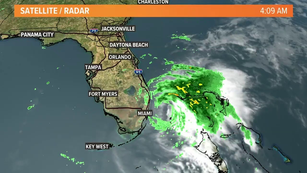 Hurricane Isaias moves through the Bahamas; heads toward Florida coast ...