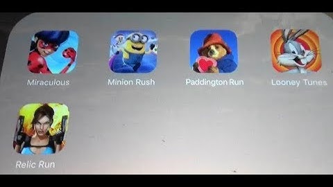 Ladybug Vs Minion Rush Vs Paddington Run Vs Looneytunes Dash Vs Relic run