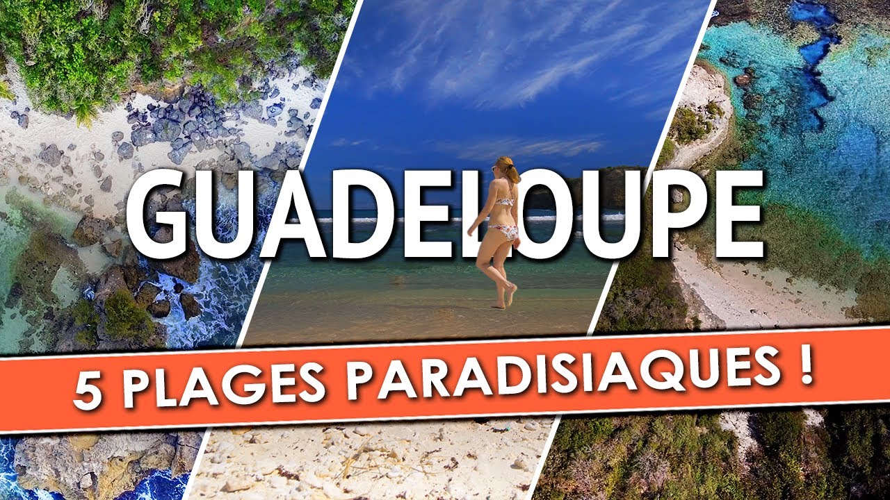 GUADELOUPE  5 PLAGES DE RVE SUR GRANDE TERRE