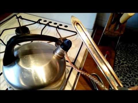 Пчеловодство.парогенератор из чайника для парового ножа.Steam generator and steam knife