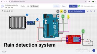 Rain Detection System Using Arduino Uno | Rain Sensor Project for Beginners 🌧️