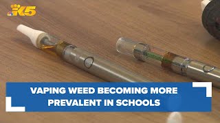Vaping marijuana becoming more prevalent than nicotine in Washington schools