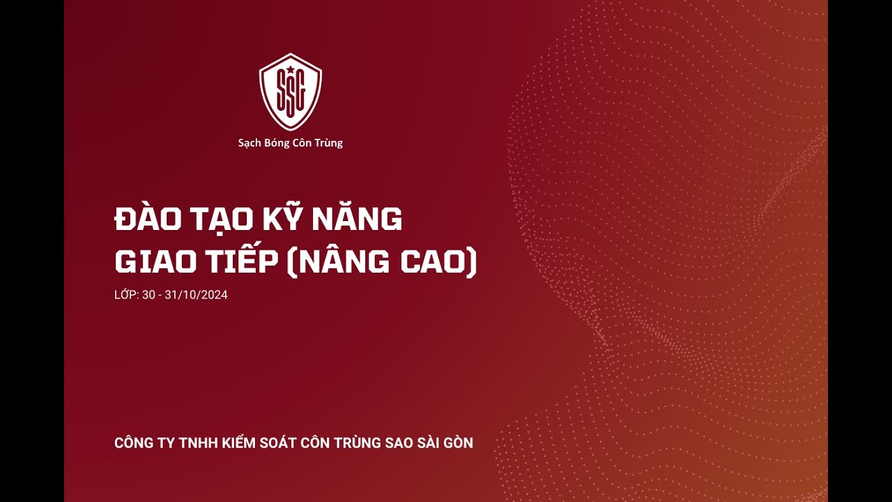 16. SSG-Kỹ năng giao tiếp| 31.10.24 (ngày 2-Thực hành TH)