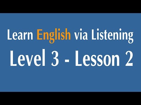 Learn English Via Listening Level 3 - Lesson 2 - Psychology
