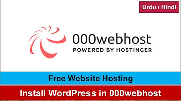 How To Install WordPress In 000Webhost (Free Hosting)