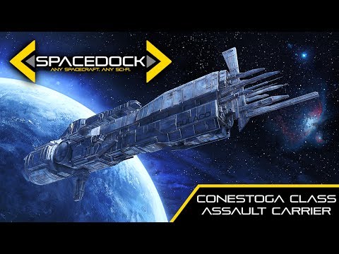 Aliens: Conestoga Class Light Assault Carrier (Sulaco) - Spacedock