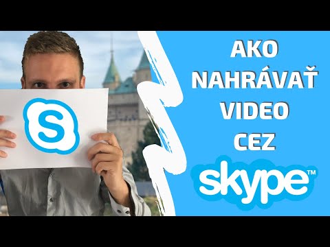 Ako nahrávať obrazovku počas Skype hovoru? | Návod