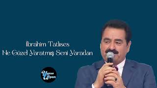 İbrahim Tatlıses - Ne Güzel Yaratmış Seni Yaradan Resimi