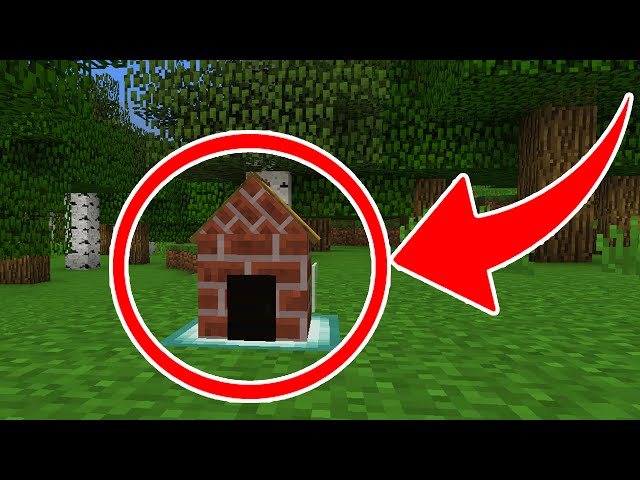 Minecraft: COMO FAZER UMA CASA DENTRO DE QUALQUER BLOCO DO MINECRAFT! 