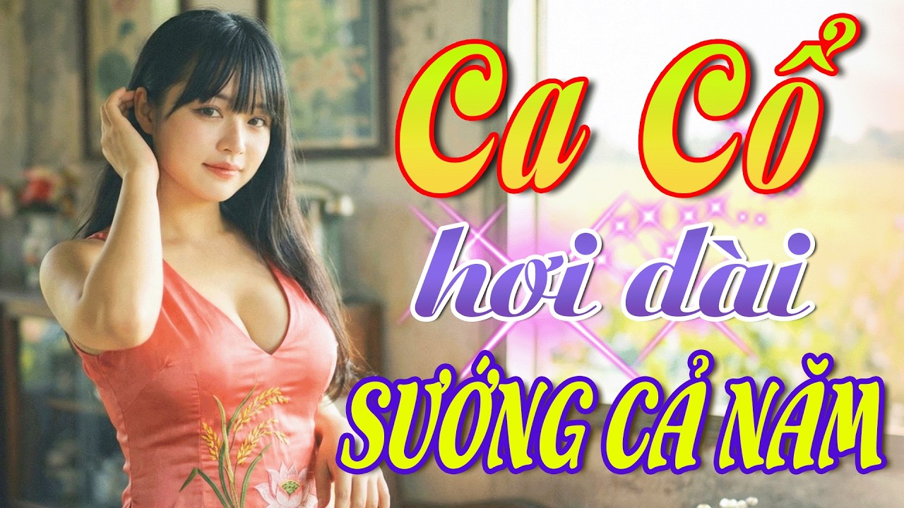 SƯỚNG CẢ NĂM Ca Vọng Cổ Hơi Dài😴206 Bài Tân Cổ Giao Duyên Nghe Dễ Ngủ✨Ca Vọng Cổ Flycam Ngủ Mất Đất