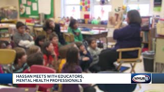 Hassan Meets With Educators On Child Mental Health