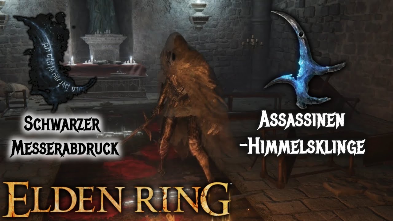 Elden Ring Assassine Der Schwarzen Klinge Unsichtbar ELDEN RING ☀️ 058: BOSS: Assassine der Schwarzen Klinge // Katakomben