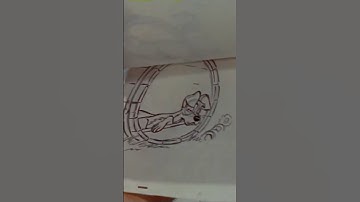 Pencil Test by Milt Kahl for Disney