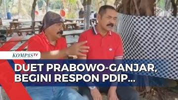 Wacana Prabowo-Ganjar, PDIP: Menang Pemilu Kok Cawapres!