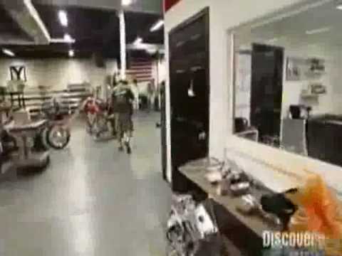 American Chopper Paul Jr punches door