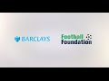 Football foundation and barclays spaces for sports